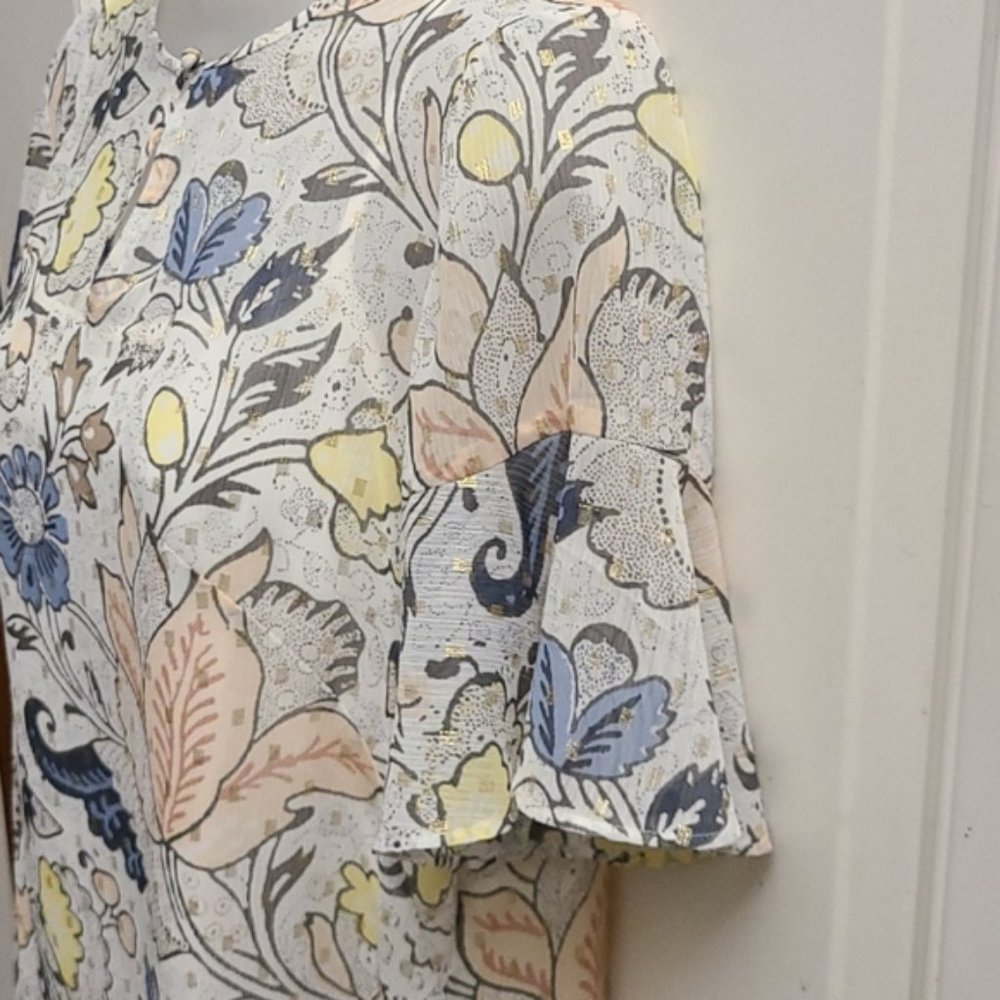 Loft Floral Dress - Picture 6 of 11